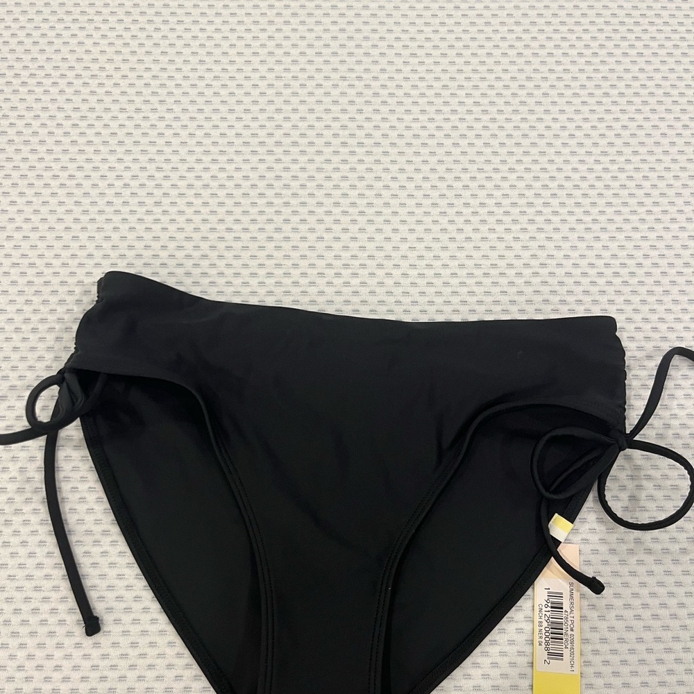 NWT The Cinched Bikini Bottom